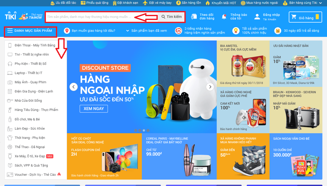 1.2 Hướng Dẫn Mua Hàng Trên Tiki
