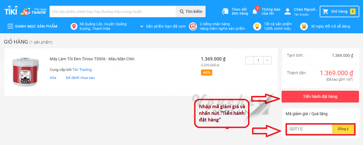 3 Hướng Dẫn Mua Hàng Trên Tiki