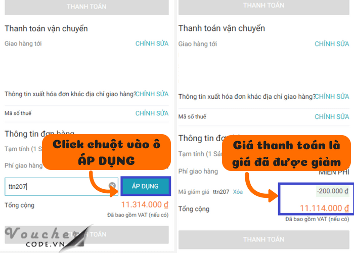 Cach nhap ma giam gia Lazada 2 Hướng dẫn cách nhập mã giảm giá Lazada