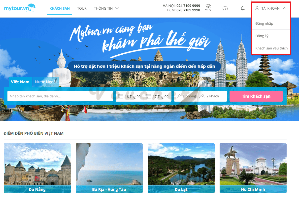 ma giam gia mytour tot nhat Mã giảm giá MyTour, voucher MyTour, mã khuyến mãi MyTour
