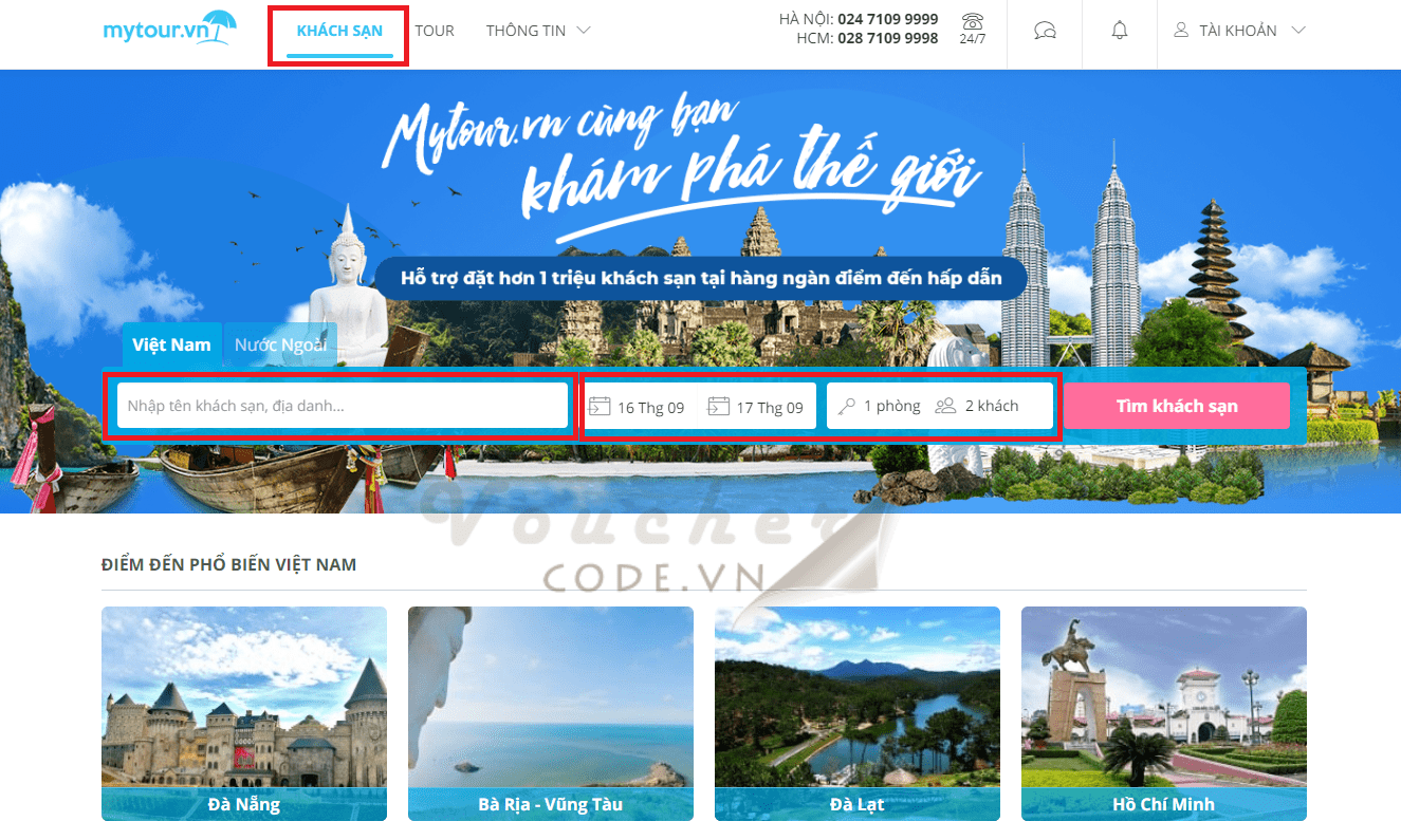 ma giam gia mytour1 Mã giảm giá MyTour, voucher MyTour, mã khuyến mãi MyTour