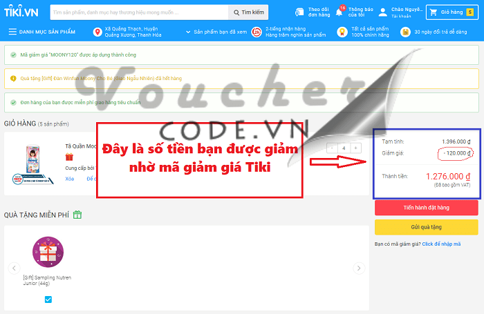 ma giam gia tiki moi nhat 2 mã giảm giá Tiki