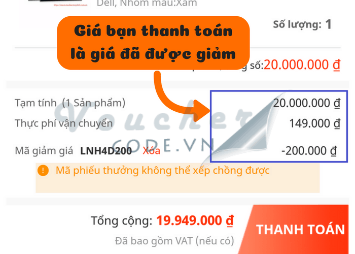 cach nhap ma giam gia tren lazada app Hướng dẫn cách nhập mã giảm giá Lazada trên App