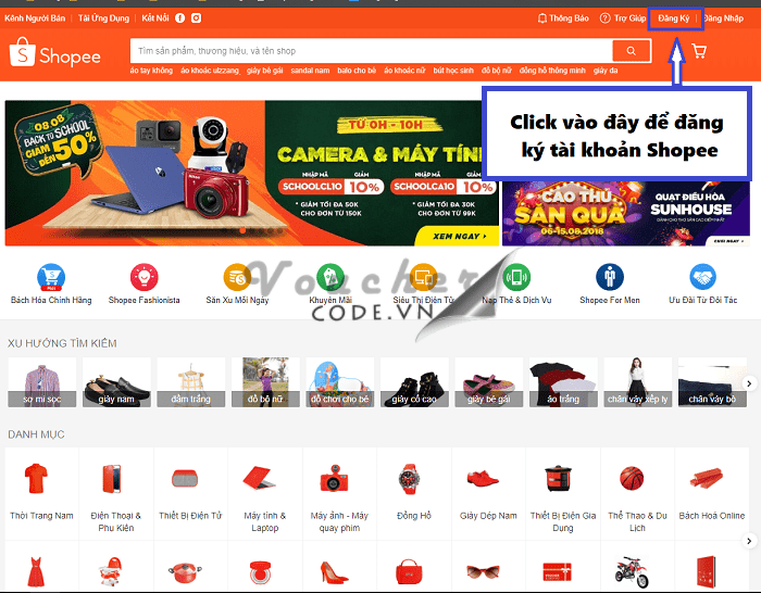 dang ky ban hang tren shopee 1 Đăng ký bán hàng trên Shopee