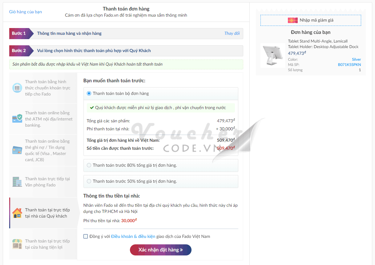 voucher fado Mã giảm giá Fado, voucher Fado, mã khuyến mãi Fado