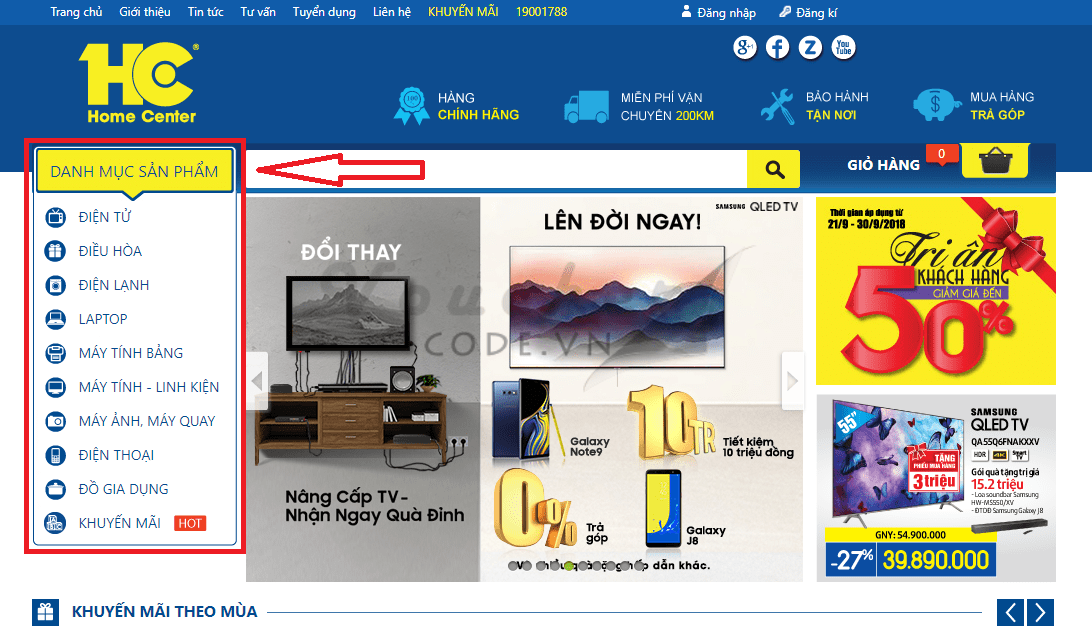 Mã giảm giá HC, voucher HC, mã khuyến mãi HC