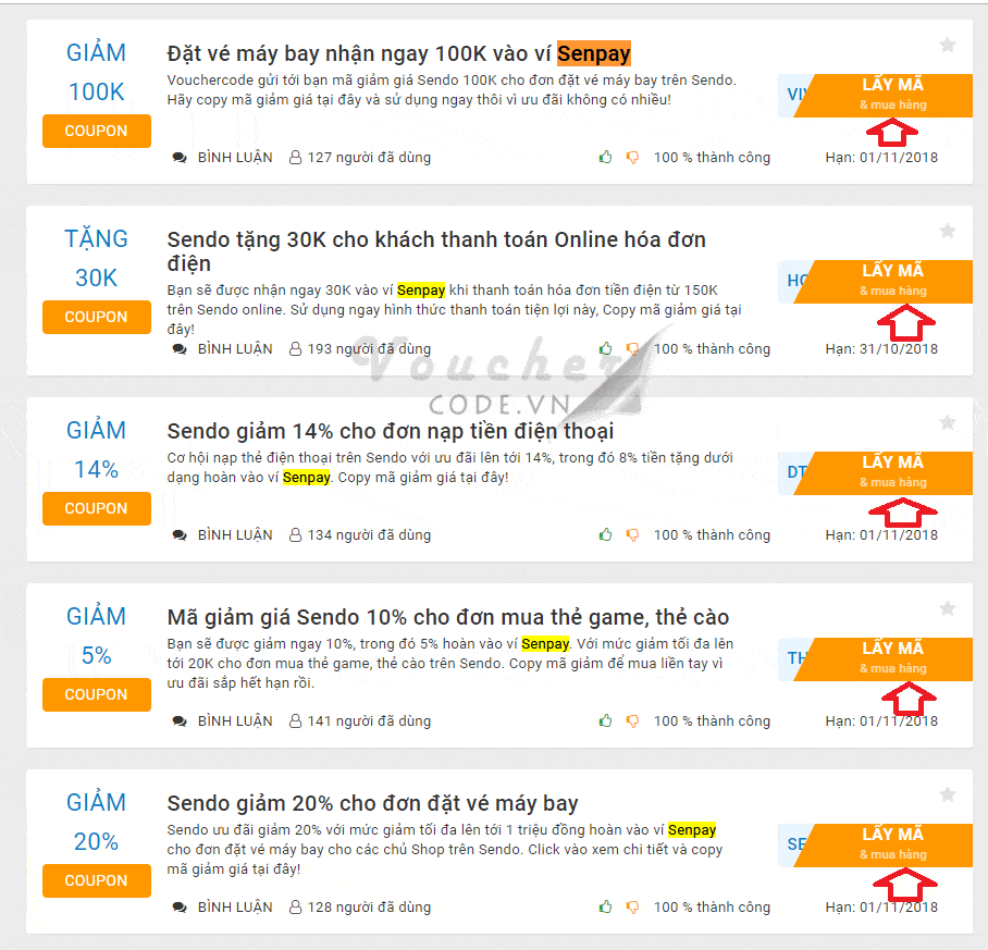 huong dan cai dat va su dung senpay 10 Hướng dẫn cài đặt và nhận ưu đãi SenPay