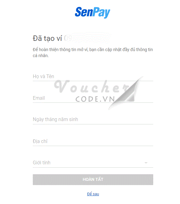 huong dan cai dat va su dung senpay 5 1 Hướng dẫn cài đặt Senpay