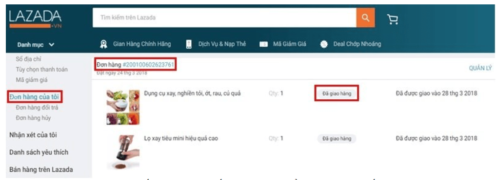 4 Cách đổi trả hàng trên Lazada