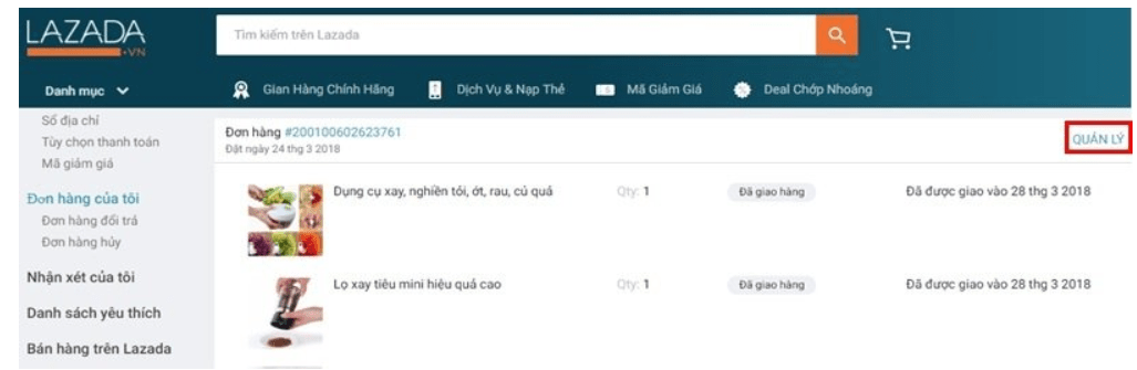 5 Cách đổi trả hàng trên Lazada