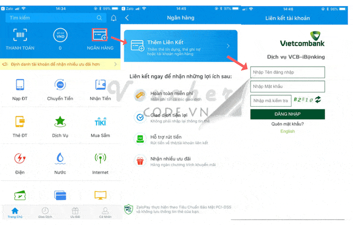 Huong dan cai dat va nhan uu dai zalopay 3 Hướng dẫn cài đặt ZaloPay