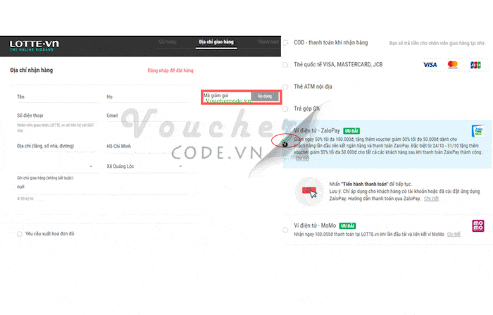 Huong dan cai dat va nhan uu dai zalopay 7 Hướng dẫn cài đặt ZaloPay