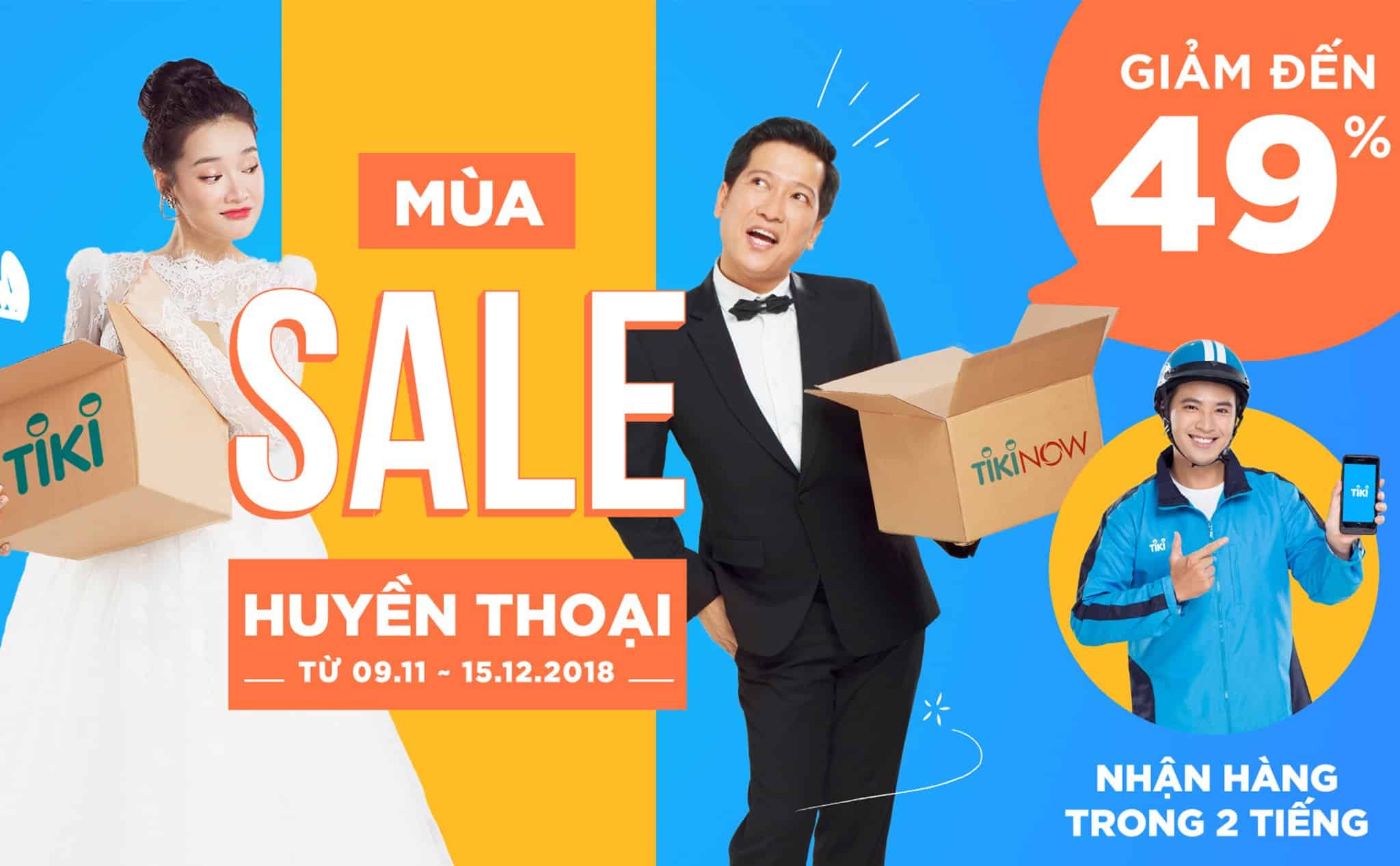 Tổng hợp mã giảm giá Tiki Mùa Sale Huyền Thoại