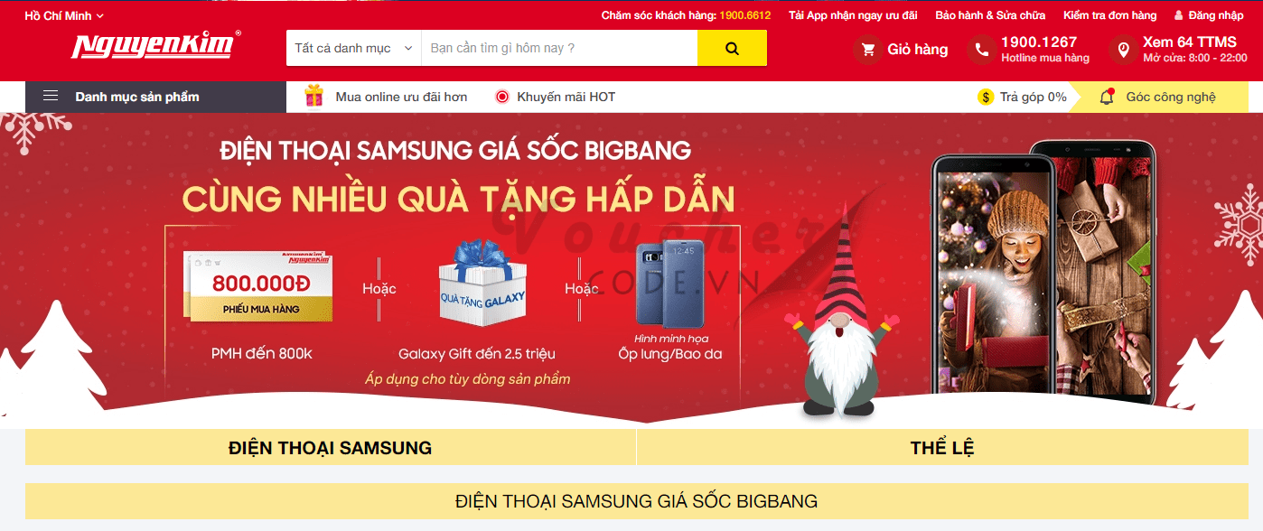 Chương trình khuyến mãi SỐC của Nguyễn Kim tri ân khách hàng