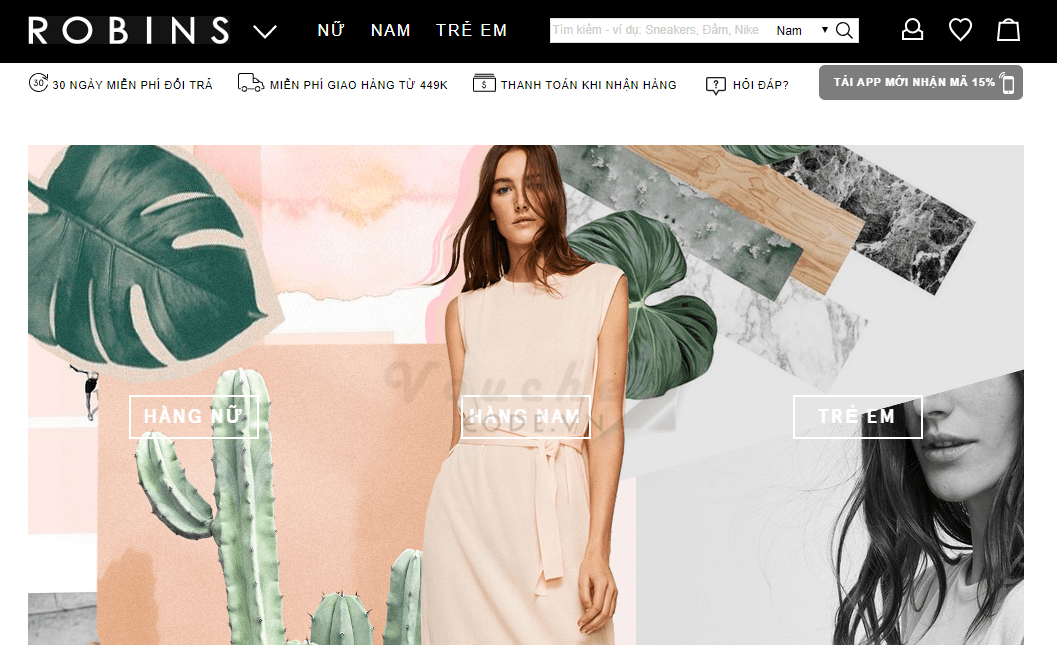 ma giam gia robins moi nhat 1 Mã giảm giá Robins