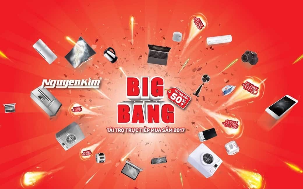 Nguyễn Kim tri ân khách hàng với khuyến mãi cực SỐC