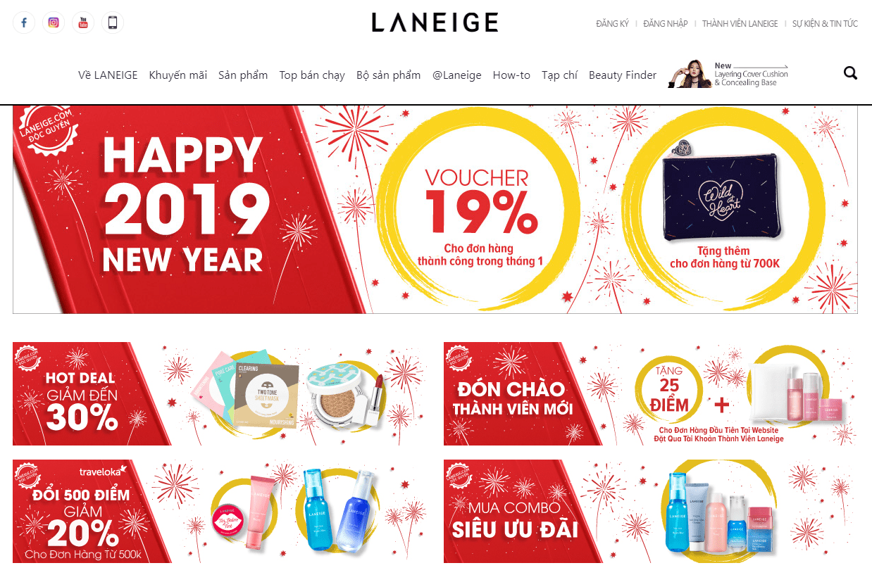 mua laneige chinh hang o dau