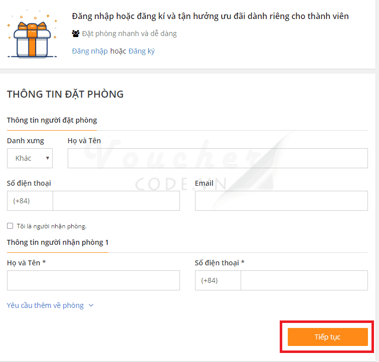 Huong dan dat phong ve may bay vntrip 6 Hướng dẫn đặt phòng khách sạn / vé máy bay trên VnTrip