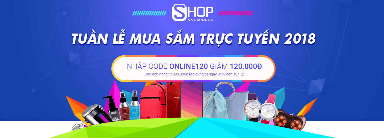 Mã giảm giá Shop VnExpress  40%, Voucher “Mua 1 Tặng 1”
