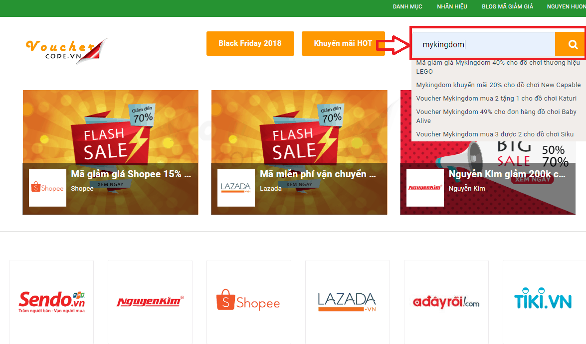 Tong hop ma giam gia mykingdom 2 Tổng hợp mã giảm giá Mykingdom