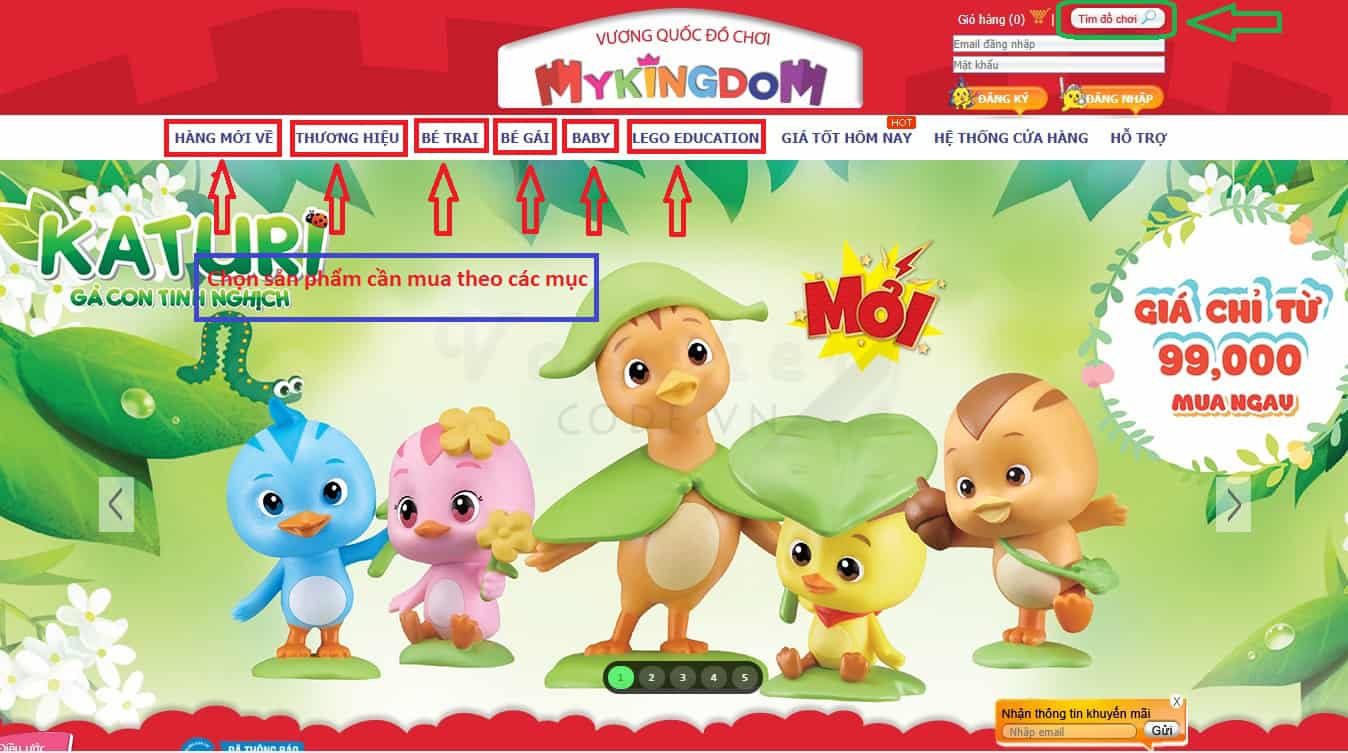 trang ban hang cua mykingdom Tổng hợp mã giảm giá Mykingdom
