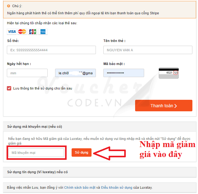 Mã giảm giá Luxstay, tặng voucher đặt phòng khách sạn 1triệu 