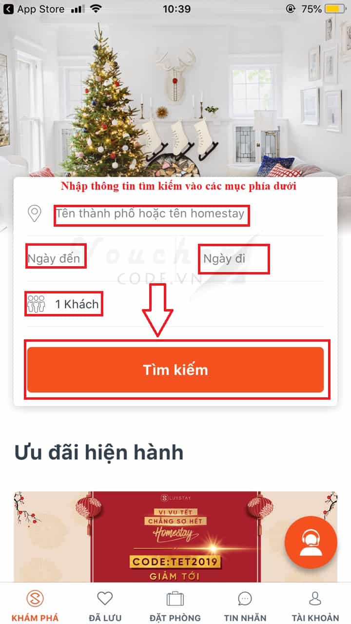 Mã giảm giá Luxstay, tặng voucher đặt phòng khách sạn 1triệu 