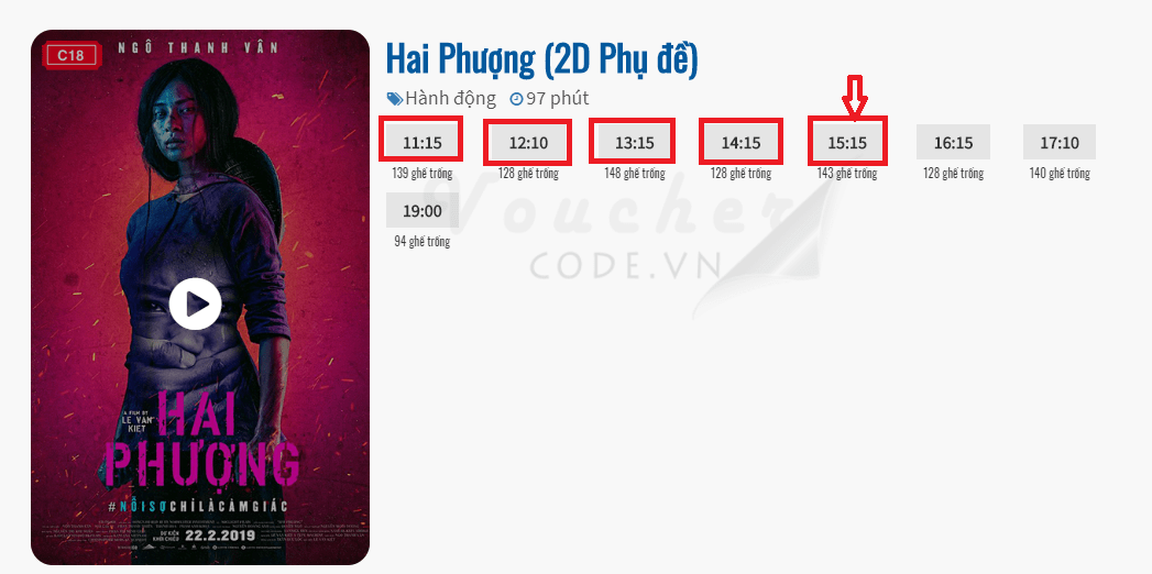 Huong dan dat ve xem phim tren beta 2 Mã giảm giá Beta Cineplex, mua vé xem phim chỉ với 45K