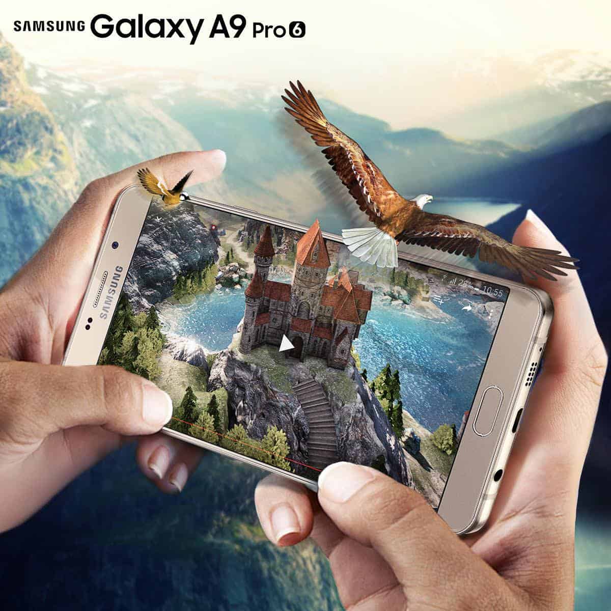 Top 5 dien thoai pin khung nhat hien nay Galaxy A9 Pro 2 Top 5 điện thoại smartphone pin khủng nhất hiện nay