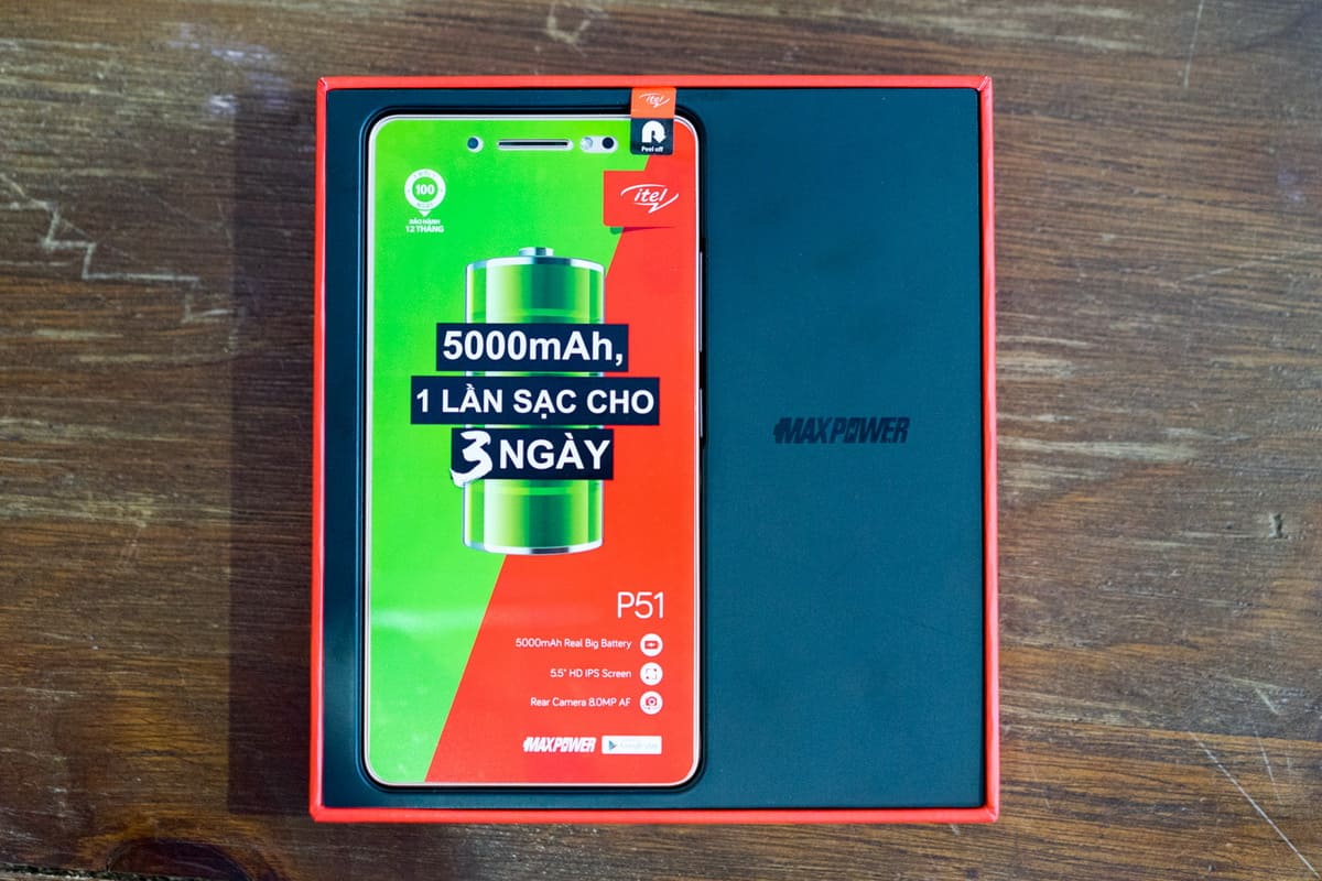 Top 5 dien thoai pin khung nhat hien nay Itel P51 8 Top 5 điện thoại smartphone pin khủng nhất hiện nay