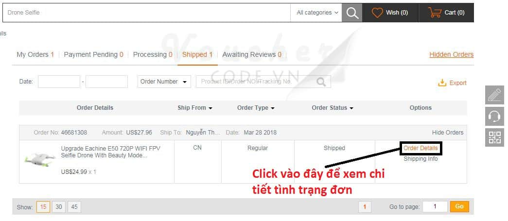 huong dan mua hang tai banggood 9 Hướng dẫn mua hàng trên Banggood