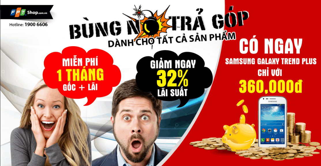 huong dan mua hang tra gop tren fptshop Thủ tục, cách thức mua và một số lưu ý khi mua hàng FPT trả góp