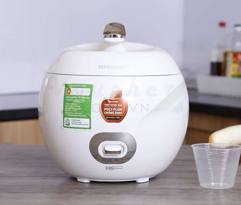 noi com dien sharp 5 Top 5 nồi cơm điện mini của Nhật đáng tiền nhất hiện nay