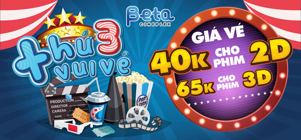 tong hop ma giam gia beta 3 1 Mã giảm giá Beta Cineplex, mua vé xem phim chỉ với 45K