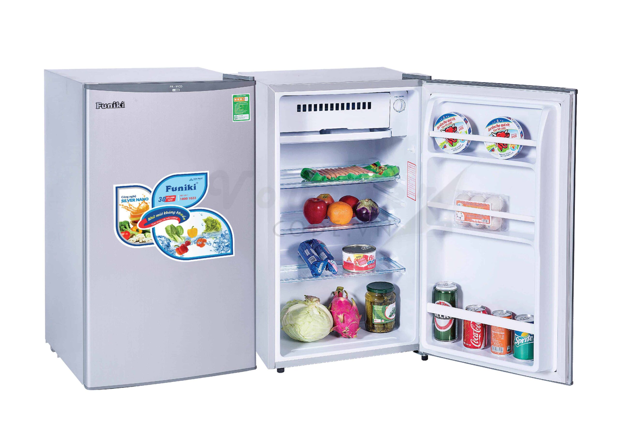 top 5 tu lanh mini duoi 3 trieu Funiki FR 91CD 90 l%C3%ADt 1 scaled Top 5 tủ lạnh dưới 3 triệu đáng mua nhất hiện nay