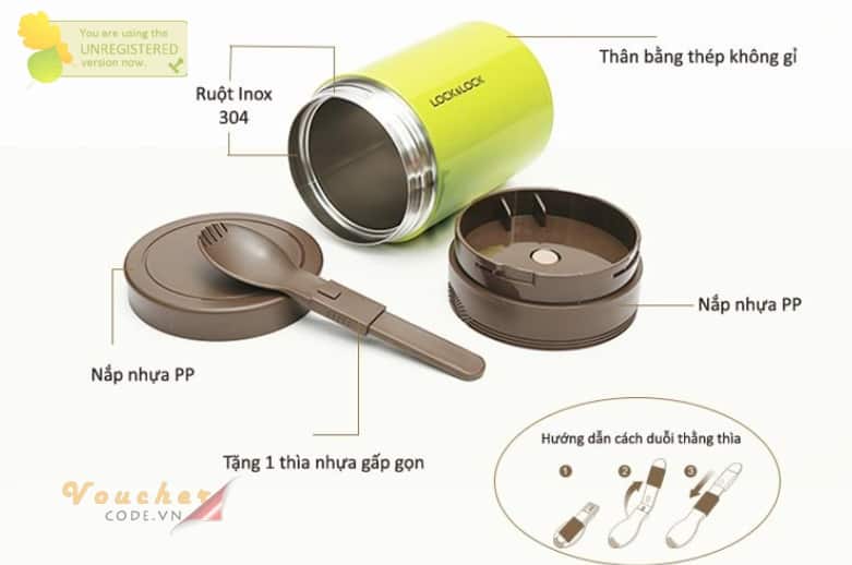 Review 8 hộp đựng thức ăn giữ nhiệt giá dưới 300k