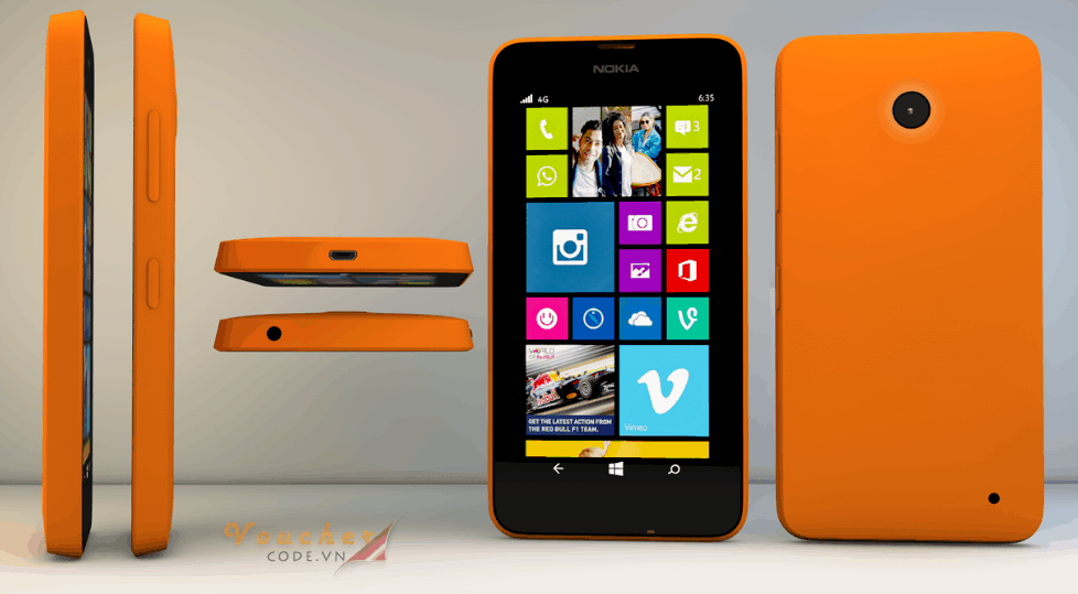Top 6 dien thoai cam ung gia 500k tot nhat 7 Điện thoại cảm ứng giá rẻ Lumia 630