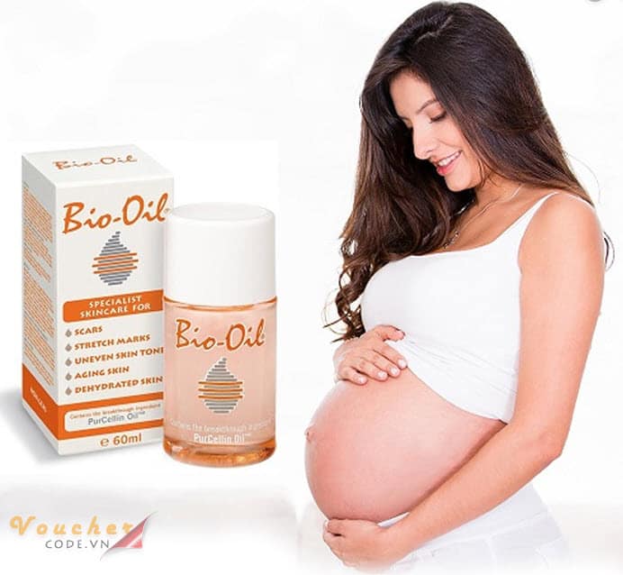 Kem duong da an toan cho ba bau 2 Kem chống trị rạn da, làm mờ sẹo Bio Oil