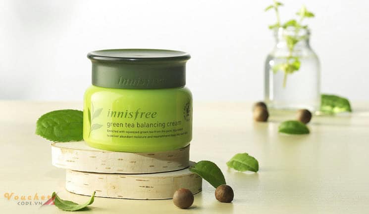 Kem duong da an toan cho ba bau 3 Kem dưỡng da Innisfree Green