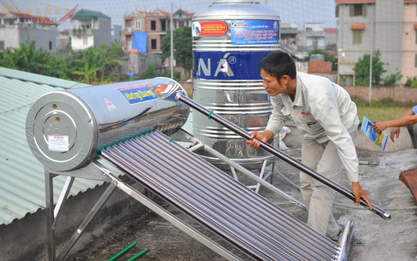 May nuoc nong nang luong mat troi loai nao tot 10 Lưu ý khi lắp đặt máy nước nóng năng lượng mặt trời