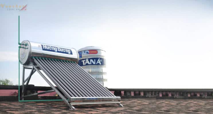 May nuoc nong nang luong mat troi loai nao tot 7 Máy nước nóng năng lượng mặt trời Tân Á Đại Thành