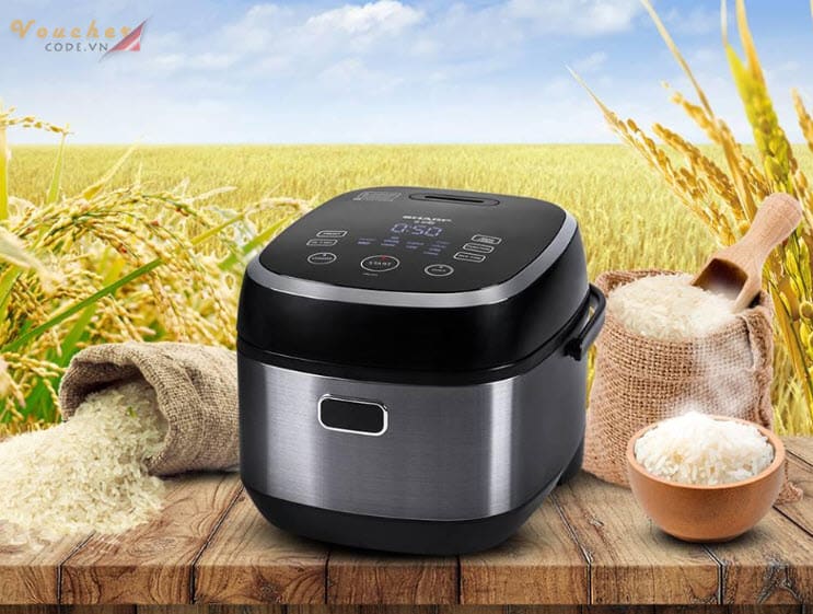 Noi com dien cao tan nao tot 3 Nồi cơm điện cao tần Sharp KS-IH190V-BK/GL/RD