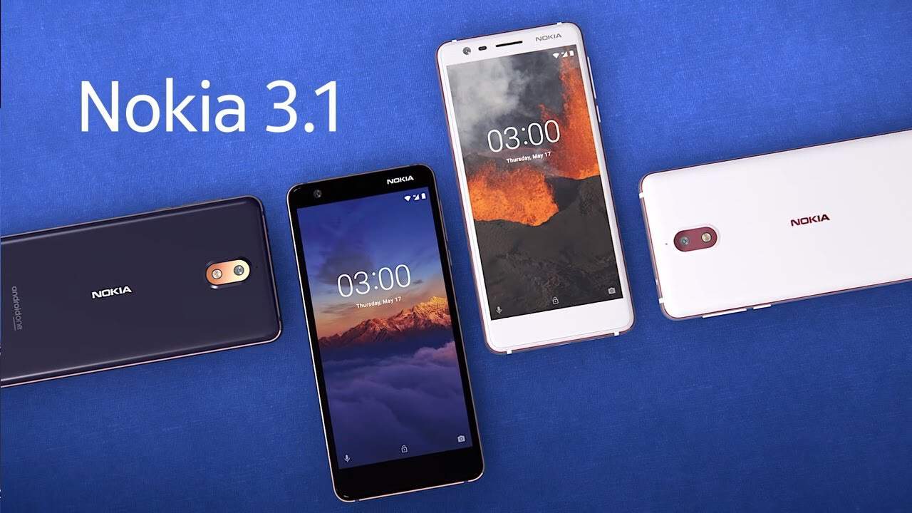 Review 5 dien thoai gia re nokia 3.1 Nokia 3.1 2018