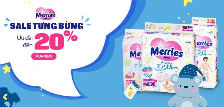 Tong hop ma giam gia bim 2 Mã giảm giá bỉm Merries