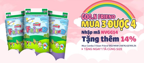 Tong hop ma giam gia bim 4 Mã giảm giá bỉm GOON