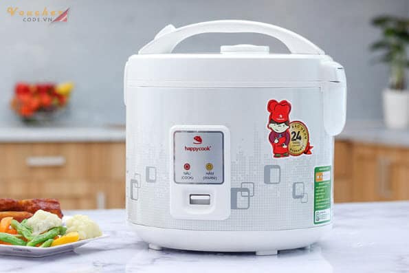 Top 5 noi com dien dang mua nhat tai nguyen kim 5 Nồi cơm điện Happy Cook -HC 180A