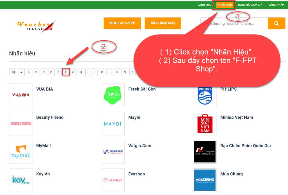 Lấy mã giảm giá FPT Shop trên Giamgiatructuyen.com
