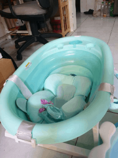 Chau tam cho be loai nao tot 3.2 Chậu tắm gấp gọn size cực to