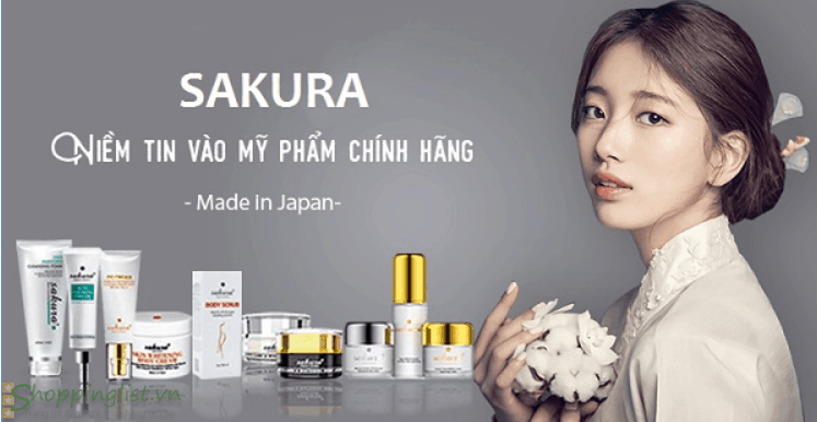 My pham Nhat nao tot 5 Mỹ phẩm Sakura