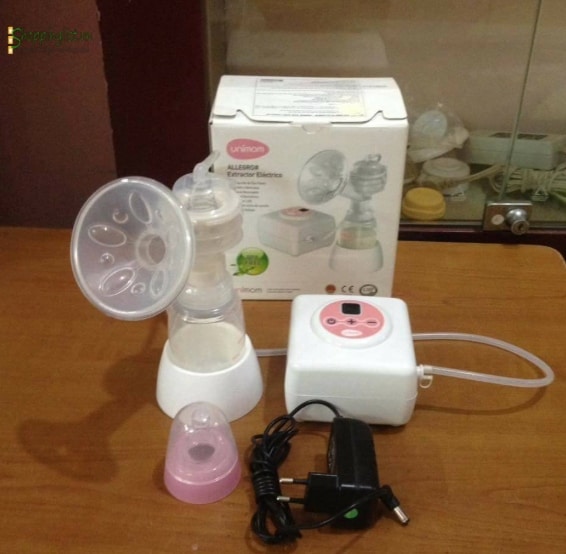 Nen mua may hut sua lo%E1%BA%A1i nao 9 Máy Hút Sữa Điện Đơn Unimom Allegro